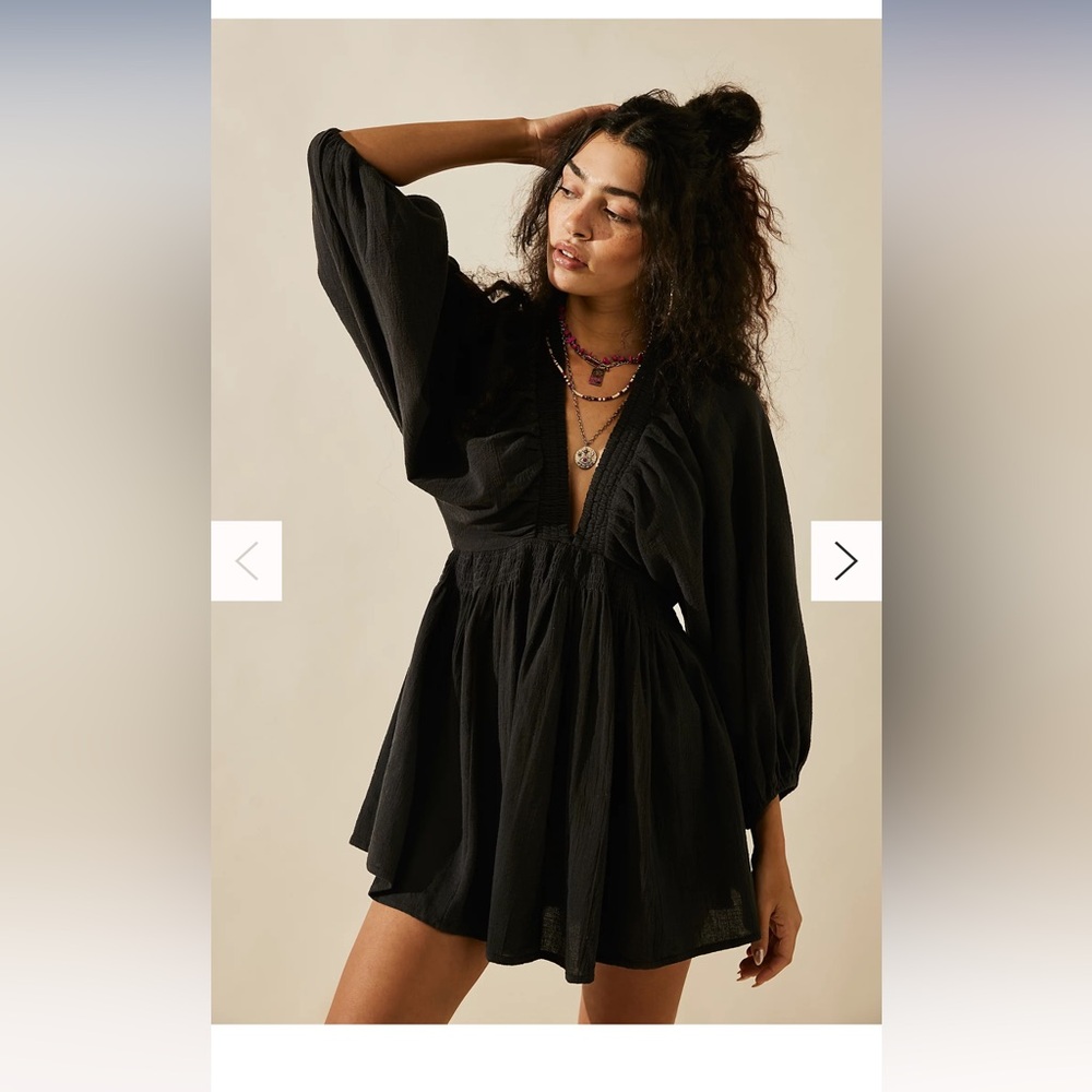 Free People For The Moment Mini in black size XS